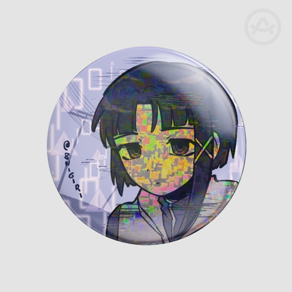 Lain Holo Pin
