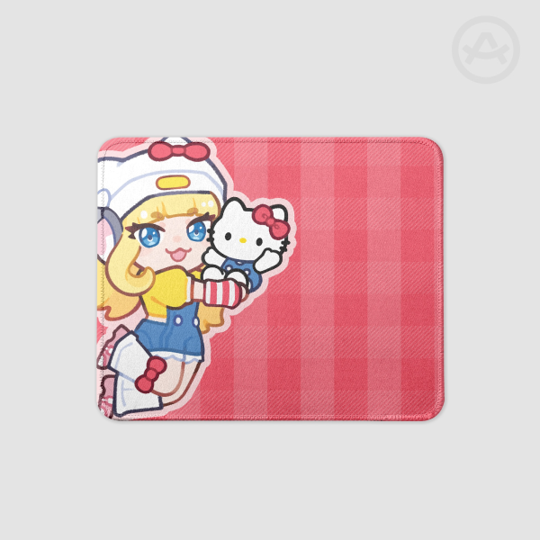 Overwatch Juno x Hello Kitty Mousepad