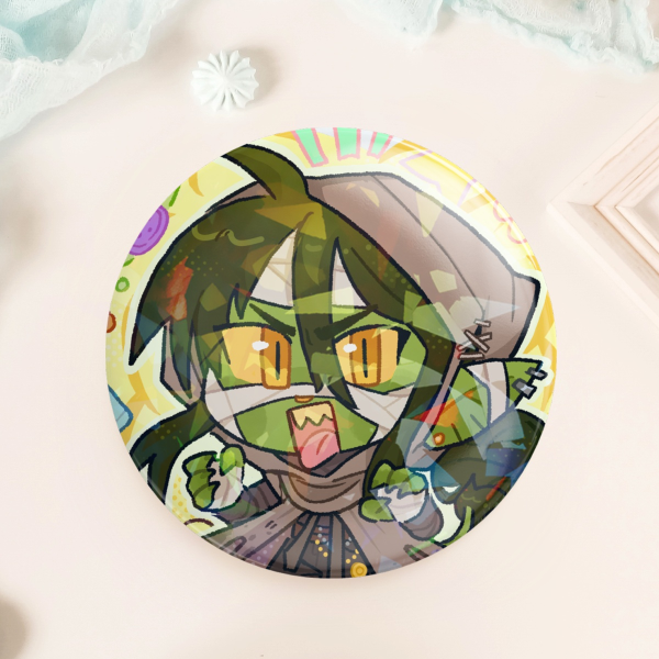 Nott the Brave 58mm Badge