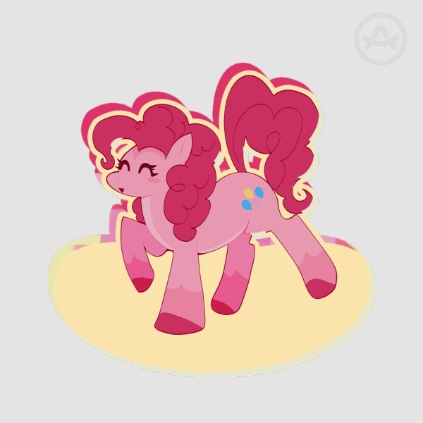 Pinkie pie Shake Acrylic Stand