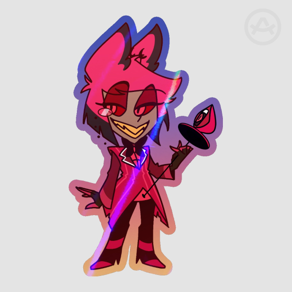 Alastor Holo sticker