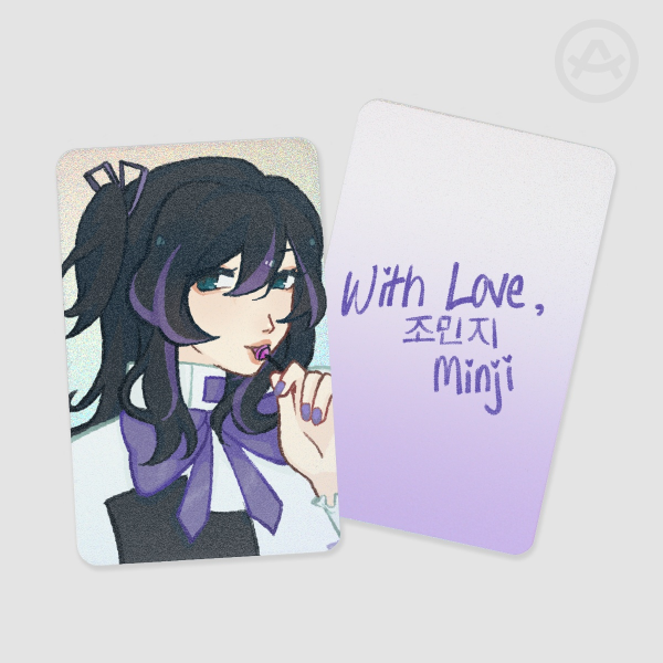 Original Character : Minji Cho Photocard