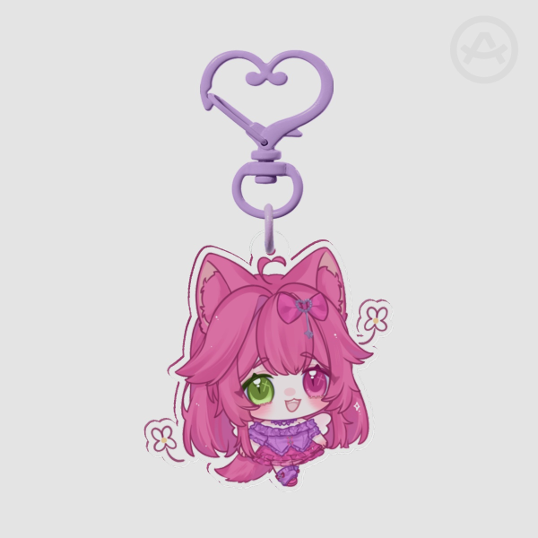 liefiemay Clear Acrylic Keychain