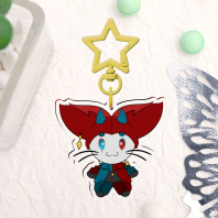 Nelia Acrylic Keychain
