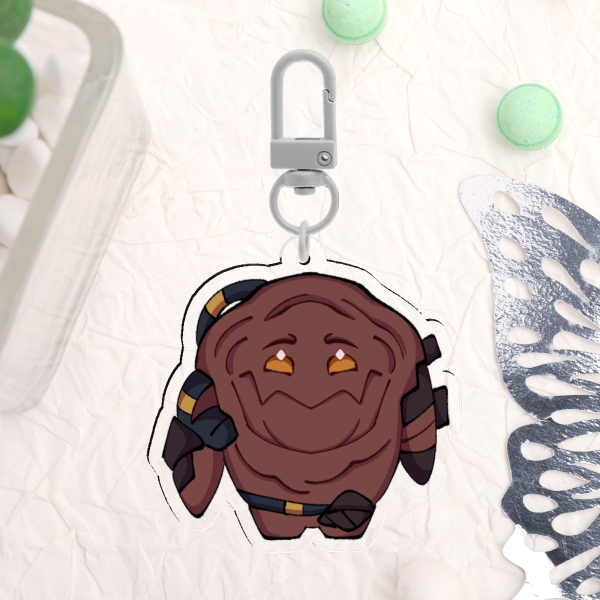 Dispatch Silly / Golem / Bruno | Clear Acrylic Keychains