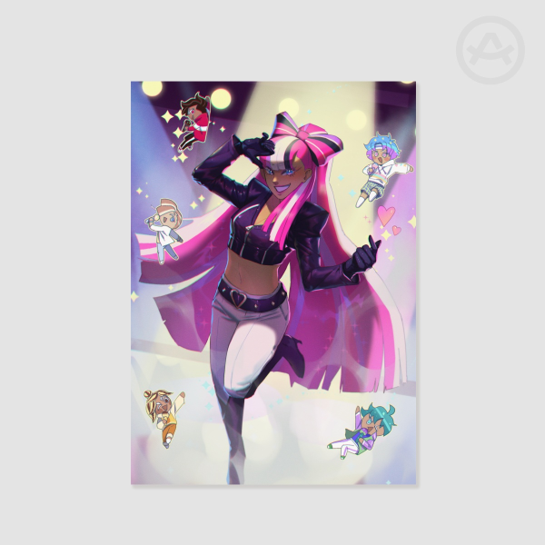 Shining Glitter and the Cake Pops Print