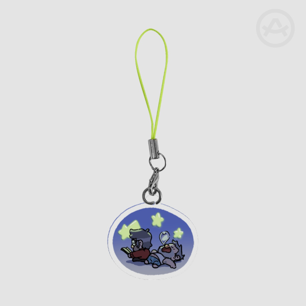Good night! Grunklets Phone Charm