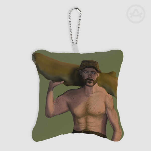 Captain John price- Mini Pillow Keychain