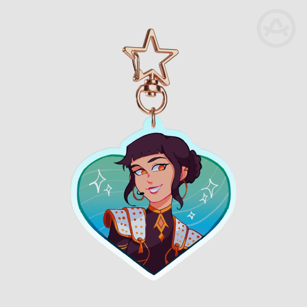 Zoey Acrylic Keychain