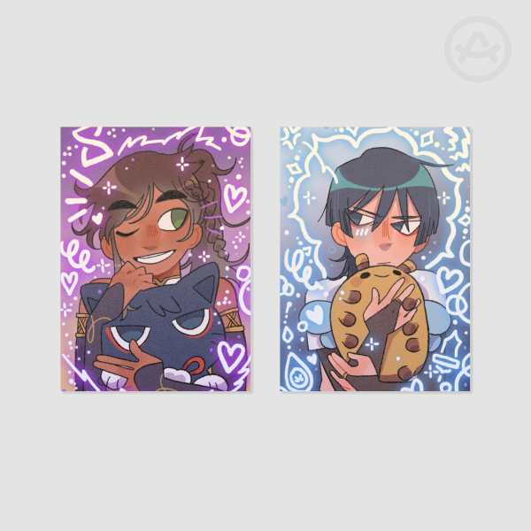 Sethos & Wanderer Pearl Paper Photocard