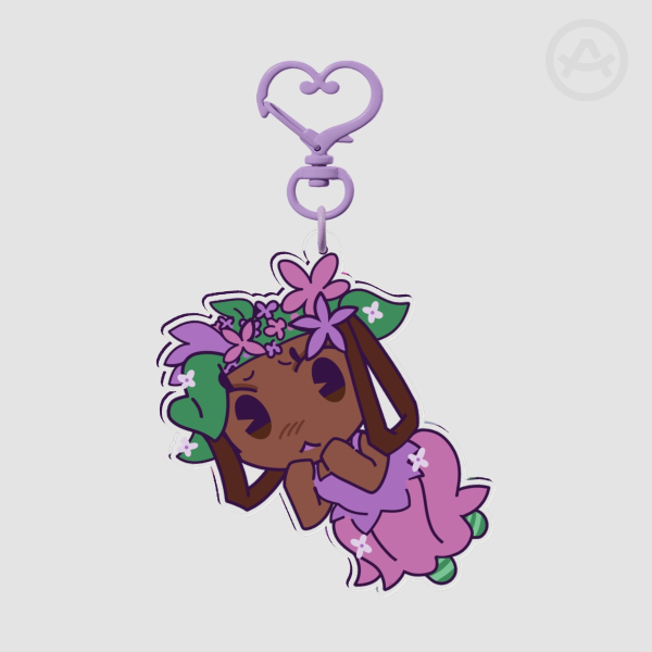 [Dandy’s World] Bassie double sided keychain
