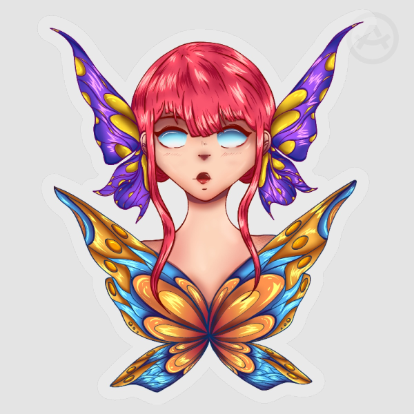 Butterfly wings Sticker
