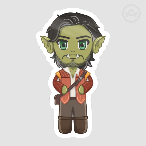 Hal - Critical Role Sticker