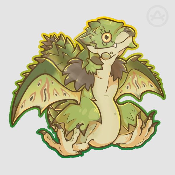 The Greenling Diecut Sticker