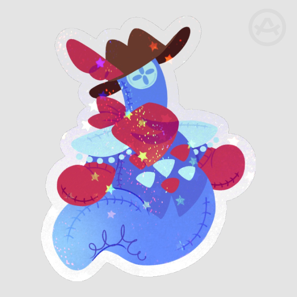 jongler plush sticker