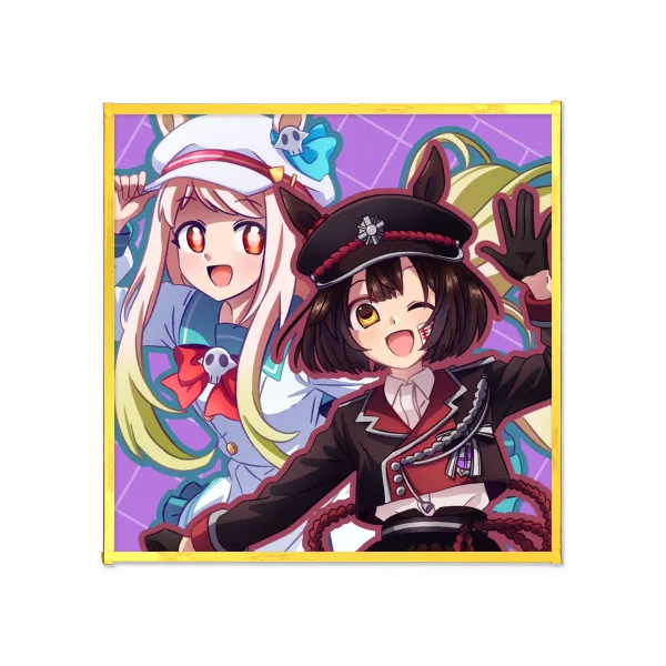 TBHK x Umamusume - Hanako and Nene art board