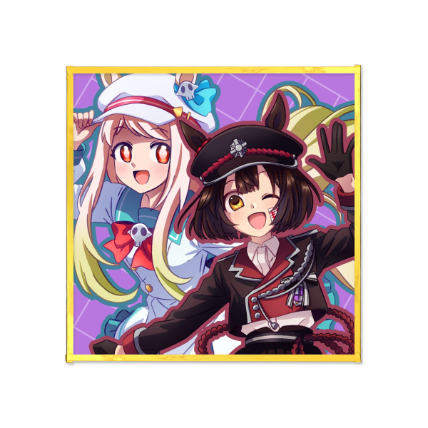 TBHK x Umamusume - Hanako and Nene art board