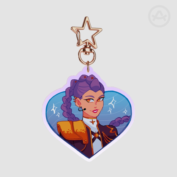 Rumi Acrylic Keychain