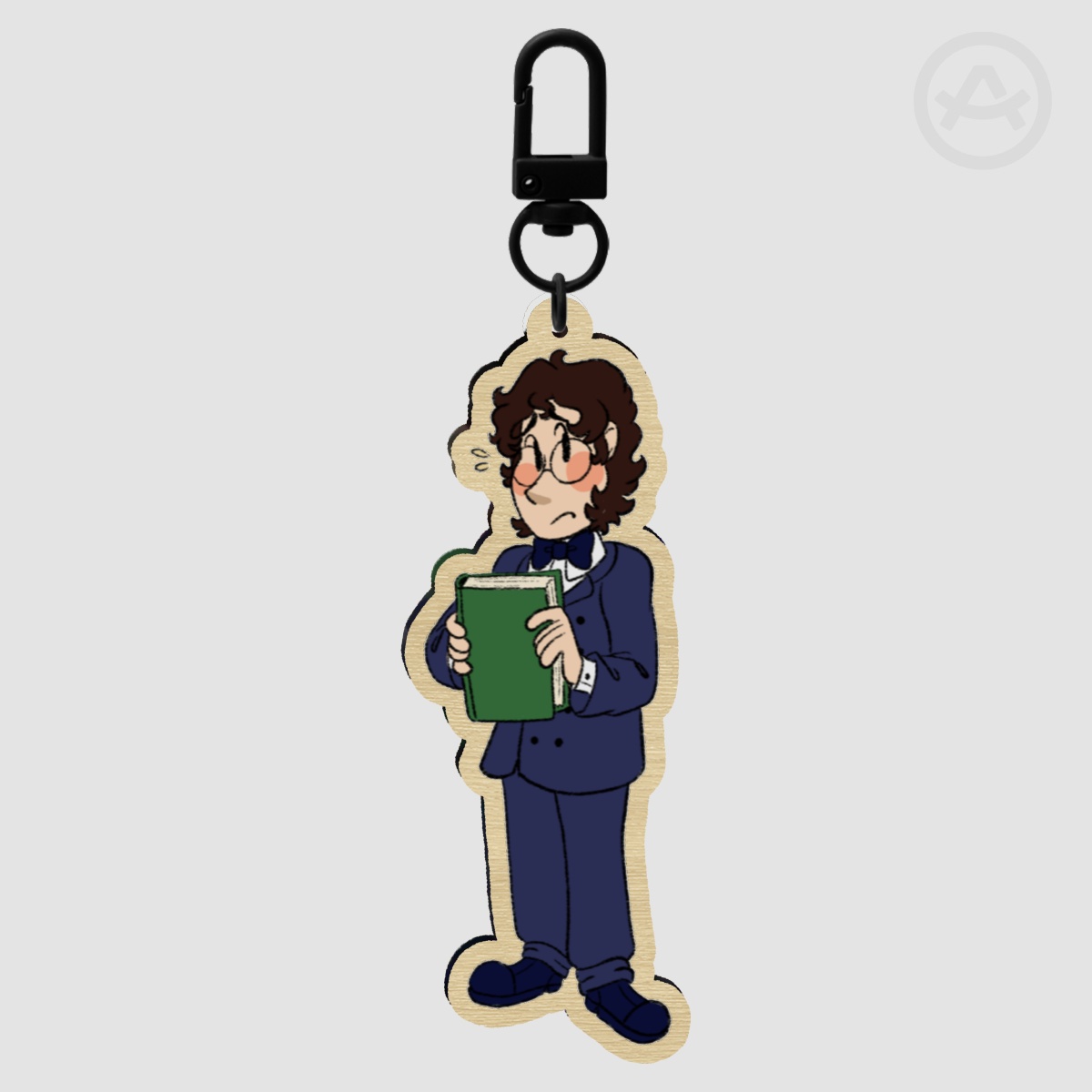 Lil Klaus - Wood Keychain