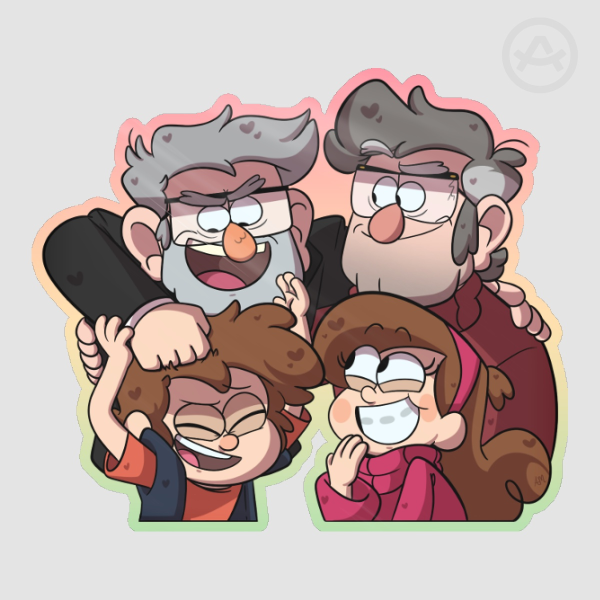 Pines Family sticker