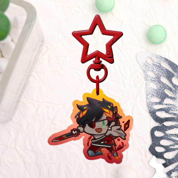 [Hades] Zagreus Translucent Keychain