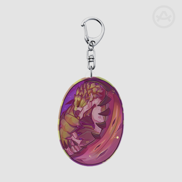 Dreadful Flying Wyvern Egg Keychain