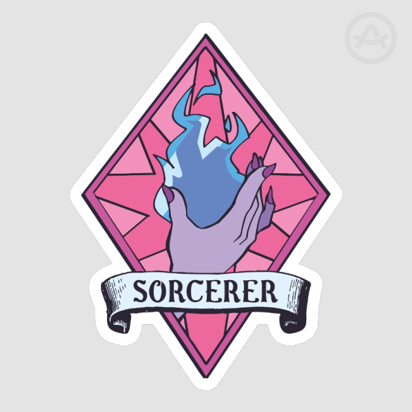 Sorcerer Badge Sticker
