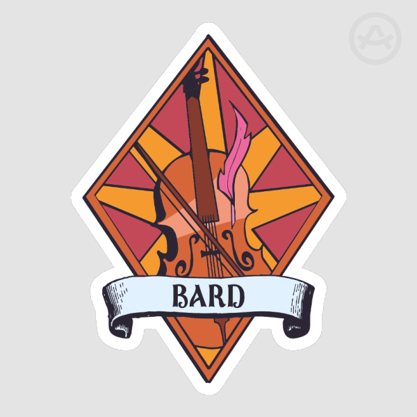 Bard Badge Sticker