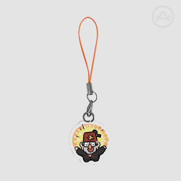 Happy Stan Phone Charm