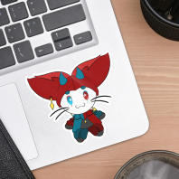 Nelia Sticker - Glossy