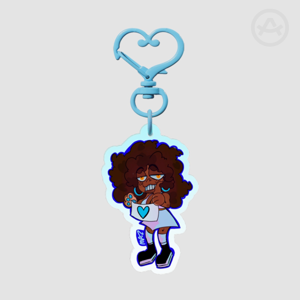 "I Love You" Clear Acrylic Keychains