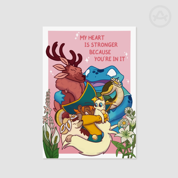 Spiritfarer l Print A5 Farewell