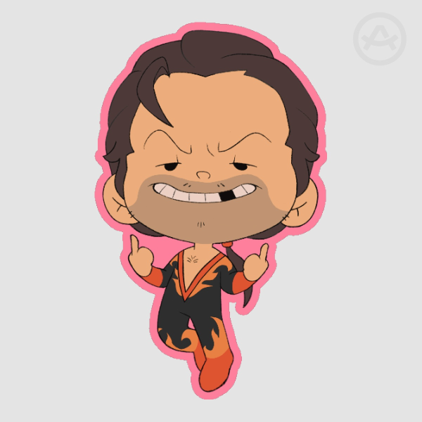 Flambae 2-inch Sticker | Dispatch