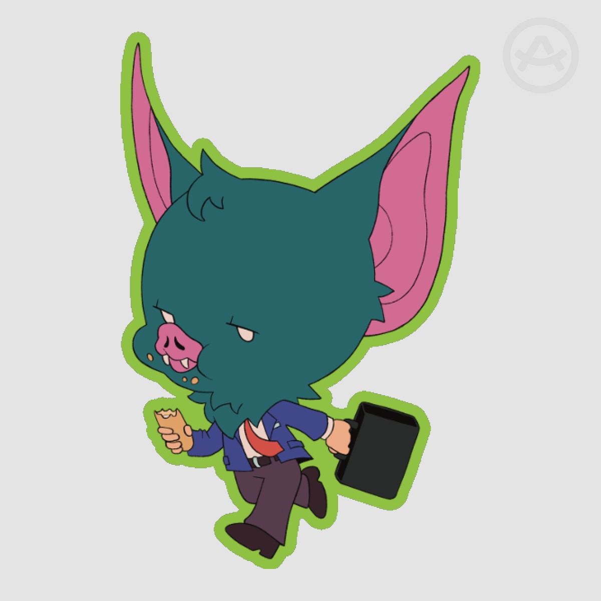 Sonar 2-inch Sticker | Dispatch