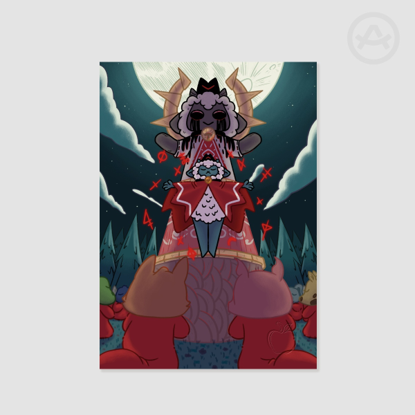 CotL l Print A5 Praise the Lamb