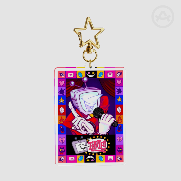 TV Time Border Acrylic Keychain!!!