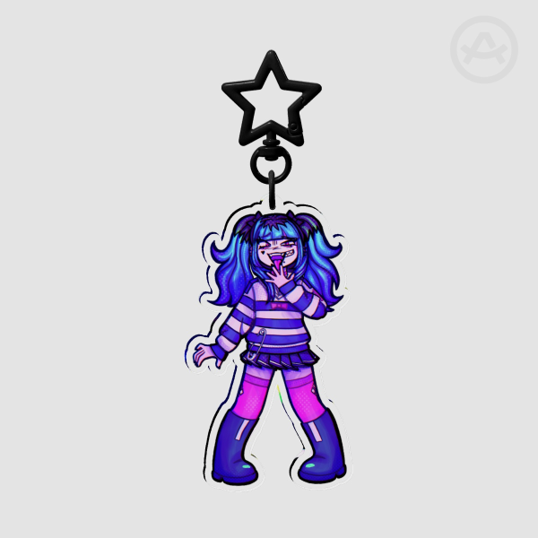 Darumi Amemiya Acrylic Keychain