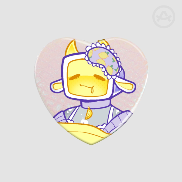 Sitrus Lemon Pajama Heart badge