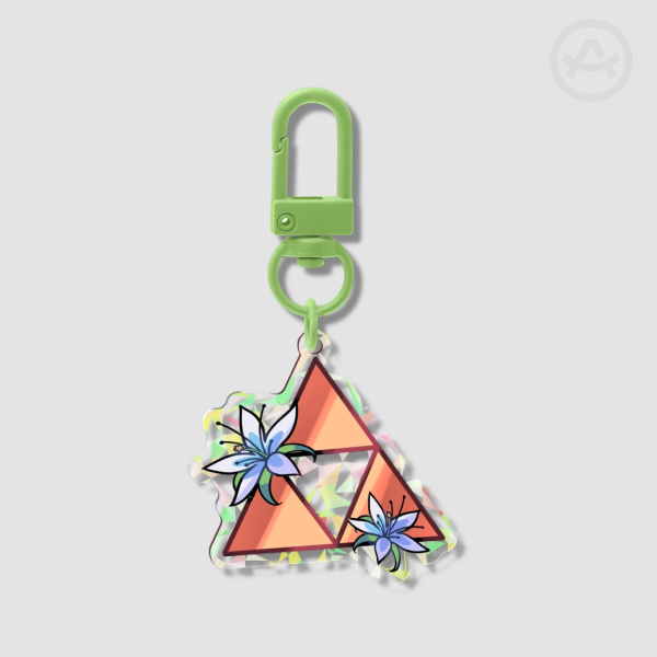 Triforce Acrylic Keychain