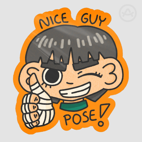 Nice Guy Lee Sticker (glossy)
