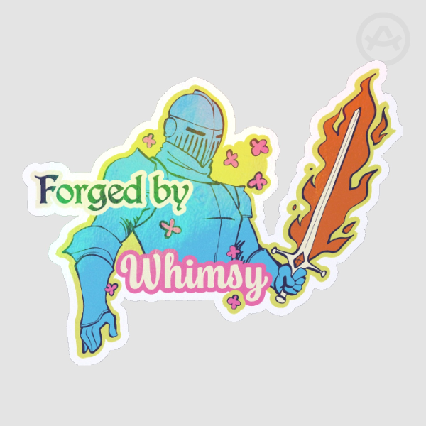 Forged by Whimsy Sticker