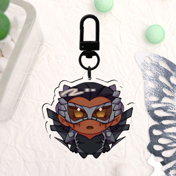 Dispatch Silly / Coupe / Janelle | Clear Acrylic Keychains