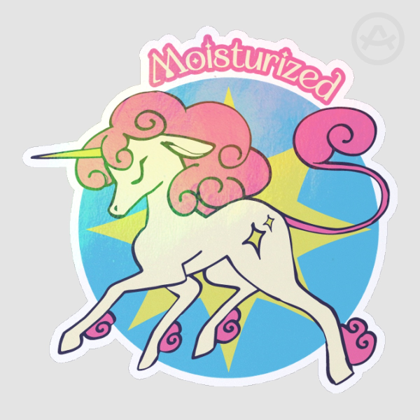 Moisturized Sticker