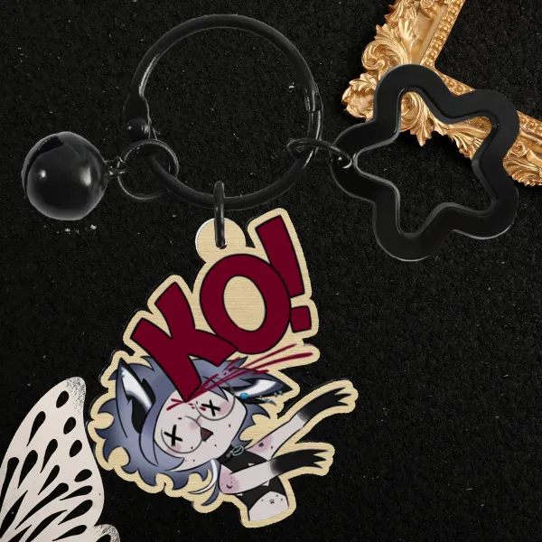 Blue KO ((Keychain))