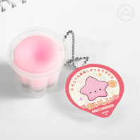 Bibi Squishy Pudding Jelly Keychains