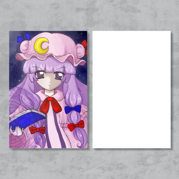patchouli knowledge mini print