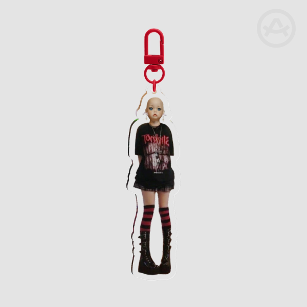 Alex || NOWHERE SPACE || Clear Acrylic Keychain