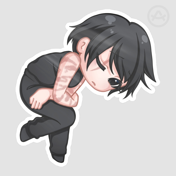 Maki Zenin Jujutsu Kaisen JJK Chibi Sticker
