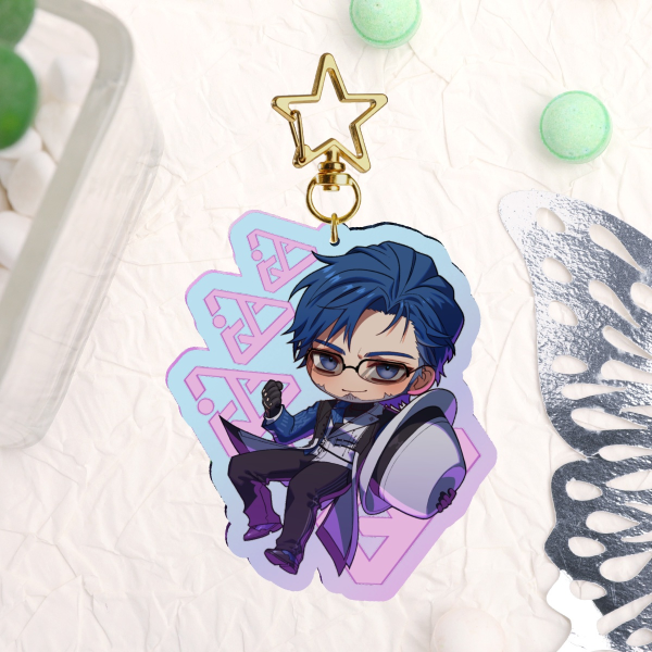 Wuthering Waves: Intimacy charms -Yuanwu- ( Rainbow acrylic charm )