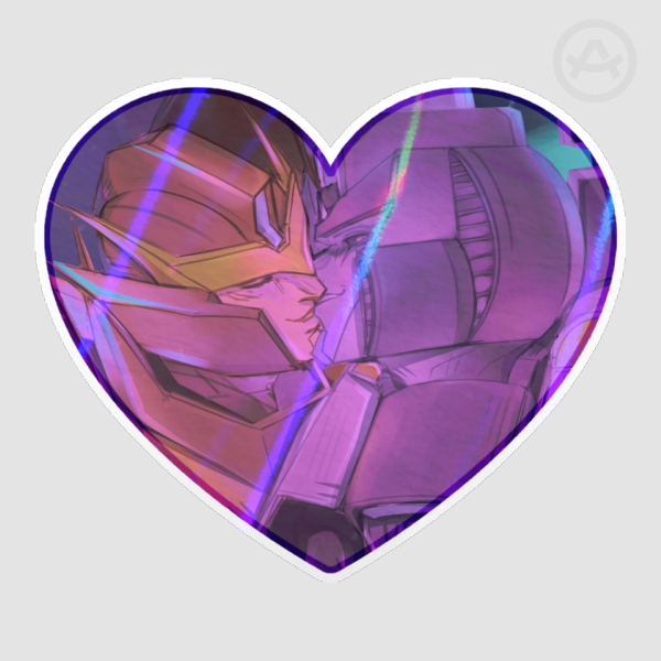 RODWARP - HEART STICKER
